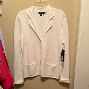 Lauren Ralph Lauren White Blazer
